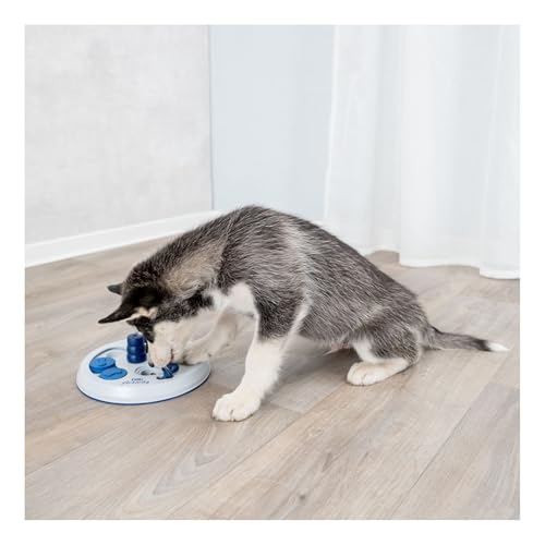 TRIXIE Flip Board Strategiespiel, Hundespielzeug für Fortgeschrittene, Level 2 Aktivität, Leckerli-Puzzle, interaktives Spiel, Bereicherung