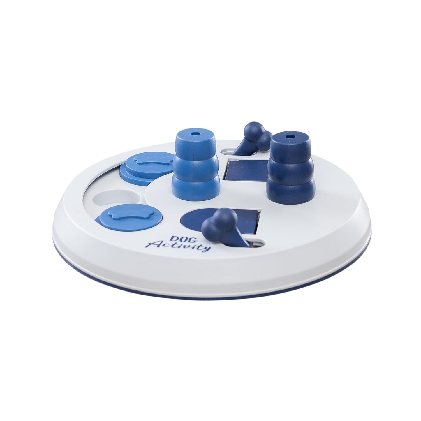 TRIXIE Flip Board Strategiespiel, Hundespielzeug für Fortgeschrittene, Level 2 Aktivität, Leckerli-Puzzle, interaktives Spiel, Bereicherung