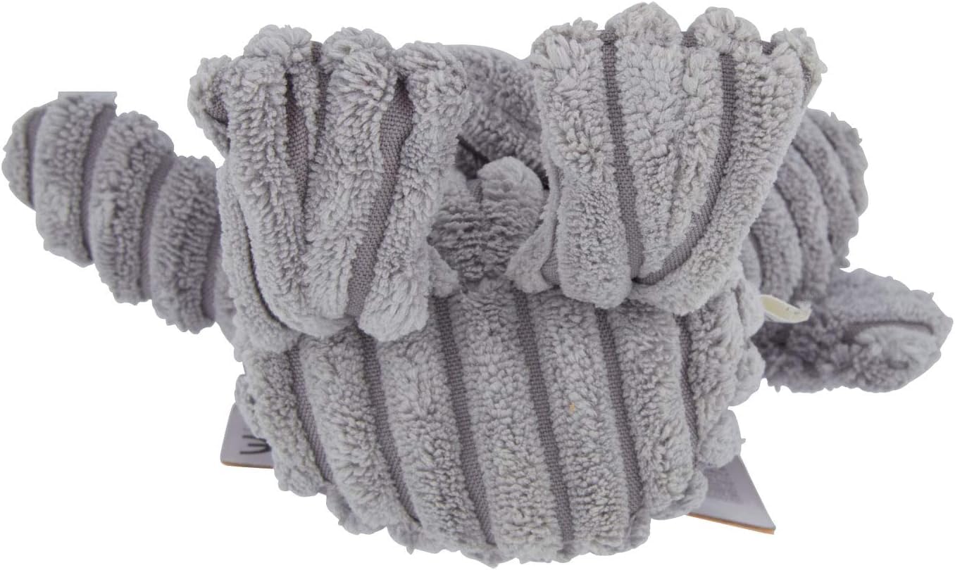 Vitakraft Safari Elefant, Spielzeug für Hunde, Hundespielzeug Kuscheltier, mit Quietscher, aus Cord (1 Stück)