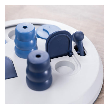 TRIXIE Flip Board Strategiespiel, Hundespielzeug für Fortgeschrittene, Level 2 Aktivität, Leckerli-Puzzle, interaktives Spiel, Bereicherung