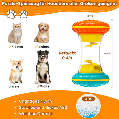 MateeyLife Intelligenzspielzeug für Hunde, hundespielzeug Interaktives mit Slow Feeder - Unzerstörbares Hundespielzeug zur geistigen Beschäftigung & Langsamfütterung - Lernspielzeug für Hunde