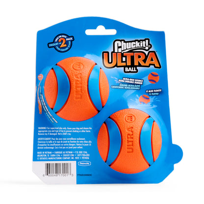 Chuckit! Ultra Ball Medium 1er Pack (2 Bälle) Multicolor
